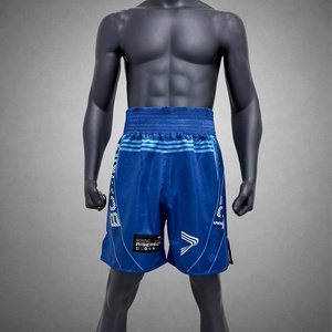 Pantalones Cortos de Boxeo Elegantes con Ajuste Cómodo y Tela Transpirable Diseñados para Entrenamientos de Luchadores y Presentaciones en el Ring - Product Image 6