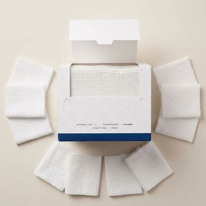 Salviette Monouso in Viscosa <span class=keywords><strong>Spunlace</strong></span> Non Tessuto per Uso Asciutto e Bagnato, Struccanti Viso, Produzione OEM - Product Image 3