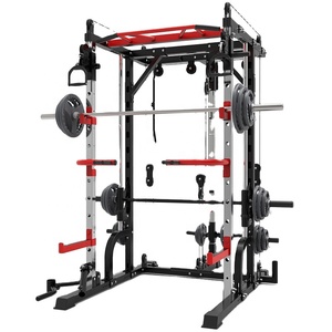 Smith Machine Squat Frame Gantry Type <strong>Gymnastics</strong> Comprehensive Trainer Fitness Equipment <strong>Bench</strong> - Product Image 4