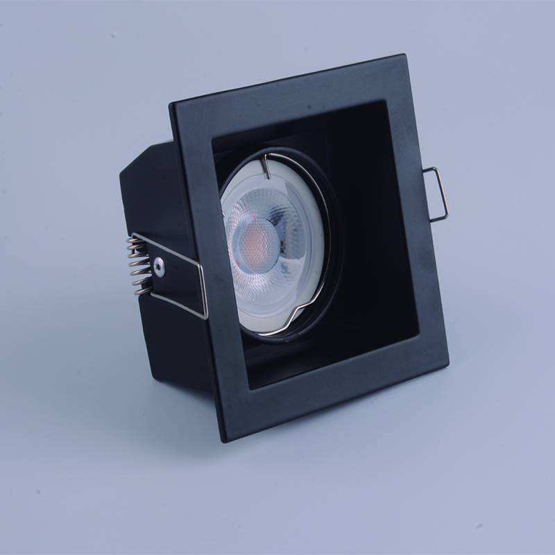 MR1 6 Fixture Recessed Downlights Frame Adjustable GU10 Spotlight