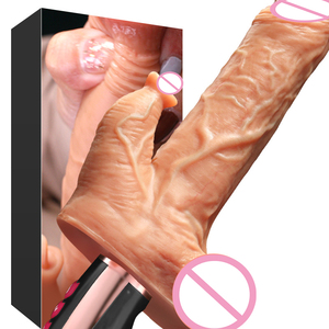 Süper gerçekçi yumuşak büyük yapay Penis ucuz küçük Penis silikon vibratör Dick Anal seks oyuncakları erkekler kadınlar eşcinsel kolu ile İşlevli - Product Image 5