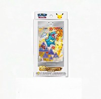 Poke First Partners Vol 2 – Lot de cartes illustrées spéciales – Cartes de jeu personnalisées avec impression feuille brillante – Pack de cartes flash pour collectionneurs