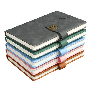 Hot-Selling Custom Logo PU <strong>Window</strong>-Shaped Magnetic Fastener A5 Notebook for <strong>Women</strong> Men Office Supplies - Product Image 1
