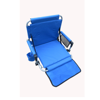 Chaises de stade pliantes en acier de haute qualité, sièges portables pour l'extérieur, meubles de jardin pour utilisation en parc