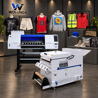 Kit d'imprimante DTF professionnelle de 60 cm avec four, machine d'impression DTF à double tête pour la production de vêtements et de textiles personnalisés