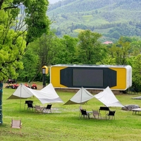 Maison Intelligente Modulaire Mobile Apple Cabin, Maisons Préfabriquées en Conteneurs, Acier, Énergie Solaire, Écologique, Hébergement Entièrement Configuré