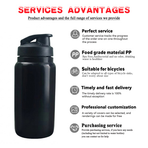Botella de Agua de Plástico Flexible de 19 oz con Tapa a Prueba de Fugas, Resistente a Derrames, para Ciclismo, Correr, Ejercicio, Gimnasio, Fitness - Product Image 4