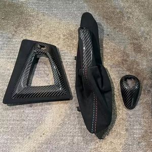 BMW M2 F87 M3 F80 M4 F82 M5 F83 F10 F85 X5M F86 X6M F12 F13カーボンファイバーカーギアシフトノブキャップカバーパネルトリム - Product Image 6