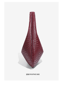 2025 nouveau croissant femmes à la mode Style européen américain à la main Portable boulette <span class=keywords><strong>sac</strong></span> unique épaule aisselle fermeture éclair - Product Image 5