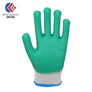 Guanti da lavoro in lattice rivestimento di alta qualità guanti da lavoro di sicurezza rivestiti in lattice liscio che fanno macchina - Product Image 2