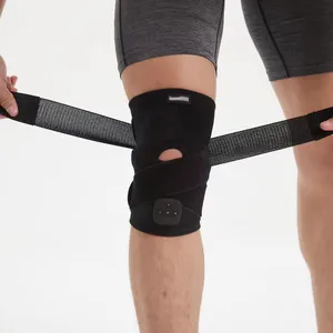 Nieuwe Automatische Tijdmaster App Draadloze Afstandsbediening 2 Pads Verwarming Knie Massager