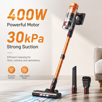 Aspirateur à main sans fil QV22, moteur sans balais 400W, filtre HEPA, capacité de 1,2L, portable pour usage domestique