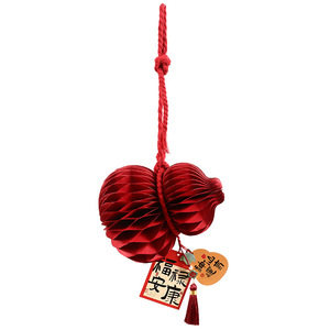 Celebrate the New Year with a gourd pendant - a creative folding ornament for the Year of the Horse in your living room. - Product Image 5