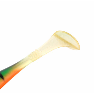 TOPIND 12.5cm/10g esca da pesca a doppio gancio Batis Rainbow esca morbida con coda a T - Product Image 6