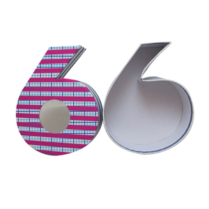 Nuova forma diversa personalizzata stampa la tua scatola di imballaggio Logo con finestra trasparente e lettere <span class=keywords><strong>divertenti</strong></span> e scatole di carta da imballaggio a forma di numero - Product Image 5