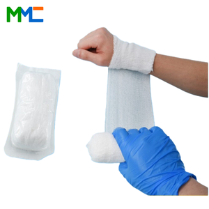 Pansement en gaze tactique compressible, enroulé, pour emballage de plaies, en viscose froissée, plié en Z, stérile, à la vapeur d'oxygène, gaze médicale rapide - Product Image 5