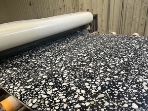 แผ่นหินขัดขนาดใหญ่ทำจากอนินทรีย์สีดำ600ขนาด600x ขายส่งตรงจากโรงงาน - Product Image 5