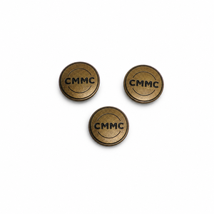 Boutons-pression décoratifs en alliage de zinc sans nickel, taille personnalisable, 4 parties, pour vêtements - Product Image 4
