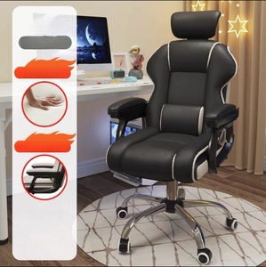Home Computer Game Chair Comfortable for Adult Students High Backrest for Broadcasters Lazy Person Lifting Office Chair - Product Image 5