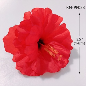 หมุดติดผมผ้าไหมทรง<span class=keywords><strong>ชบา</strong></span><span class=keywords><strong>สาม</strong></span>ชั้น14ซม. มีปิ่นปักผมสไตล์ฮาวายแบบก้านสำหรับผู้หญิง KN-PF053เครื่องประดับผมสำหรับงานปาร์ตี้ - Product Image 2