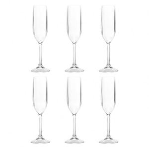 Copa de Vino Tinto Transparente de Acrílico PS de 158 ml (5.5 oz), Copa de Plástico Irrompible Reutilizable para Brandy, KTV, Bar - Product Image 3