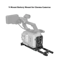 Kit de plaque de montage de batterie V-Mount réglable pour caméra cinéma 4323 FX6 C70, conception modulaire légère et compacte