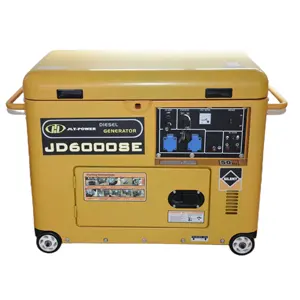 Wholesale Silent Type 5Kw 6Kw 8Kw 10Kw 12Kw 12Kva Electric Diesel Generators Suppliers Electrical Power Generator For Home Use