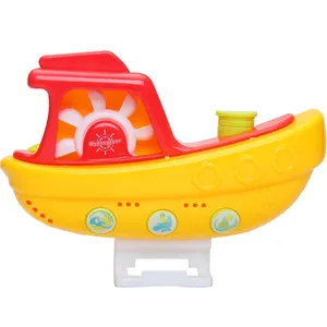 Mejor regalo Lovely Bañera Baby Fun Plastic Bath Ball Boats Toy Set