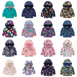 Chaquetas con Capucha <span class=keywords><strong>para</strong></span> Niños, Colección Primavera/Otoño 2026 Europea y Americana, Chaquetas con Cierre y Estampado Moderno <span class=keywords><strong>para</strong></span> Niños y Niñas - Product Image 1