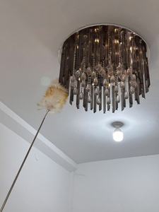 223 cm Kính thiên văn cực len <span class=keywords><strong>lambswool</strong></span> Khăn lau bụi với tay cầm bằng gỗ để làm sạch trần nhà hàng ngày - Product Image 6