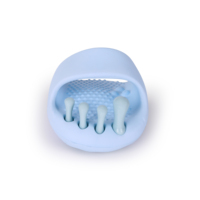 Semelles orthopédiques correctrices pour l'alignement des jambes en O ou en X, inserts pour la supination du pied, soutien de la voûte plantaire, lavables, antidérapantes, pour hommes et femmes, bleues