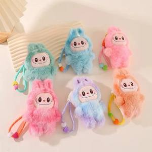 新世代タイダイデジタルプラッシュランヤードペンダントスタイリッシュなハンギングオーナメント他のランヤード用人形用 - Product Image 2