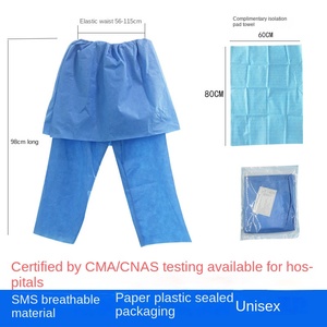 SMS Não Tecidos Descartáveis Colonoscopia Calças Colonoscopia para Mulheres Calças De Exame De Colonoscopia Feminina YDHJ87 - Product Image 5