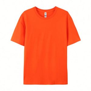 Design Wholesale 100% Cotton Men's T-<b>Shirt</b> Custom Logo Printed Leisure Short Sleeve High Quality Street Clothing - Product Image 5