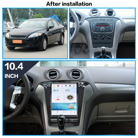Carplay Android13 Navigation GPS de voiture pour Ford Mondeo Fusion MK4 2010-2013 Tesla Style Auto Head Unit Multimedia Player Car Radio