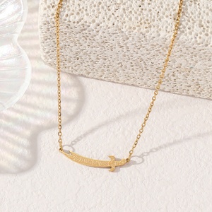 Zulfiqar SWORD Ali shia ramadan เครื่องรางพระเครื่องคัมภีร์กุรอานอิสลามสแตนเลส Eid จี้เครื่องประดับแฟชั่นสร้อยข้อมือสร้อยคอขายส่ง - Product Image 6