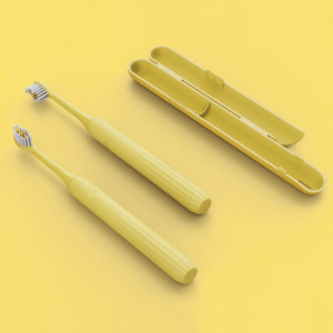 Temporizador Inteligente Escova De Dentes Elétrica Micro Vibração Cerdas Dentes Polimento Escova De Dentes Elétrica Brilhante Com 2 Cabeça De Escova De Recarga - Product Image 2