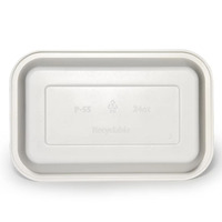 Groothandel wegwerp PP plastic voedselbakjes magnetronbestendig voor vlees, groenten en fruit voor supermarkten en catering
