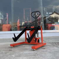 Carrete elevador de bobina de 350kg y 500kg, carro de manejo con certificado CE para manejo de rollos