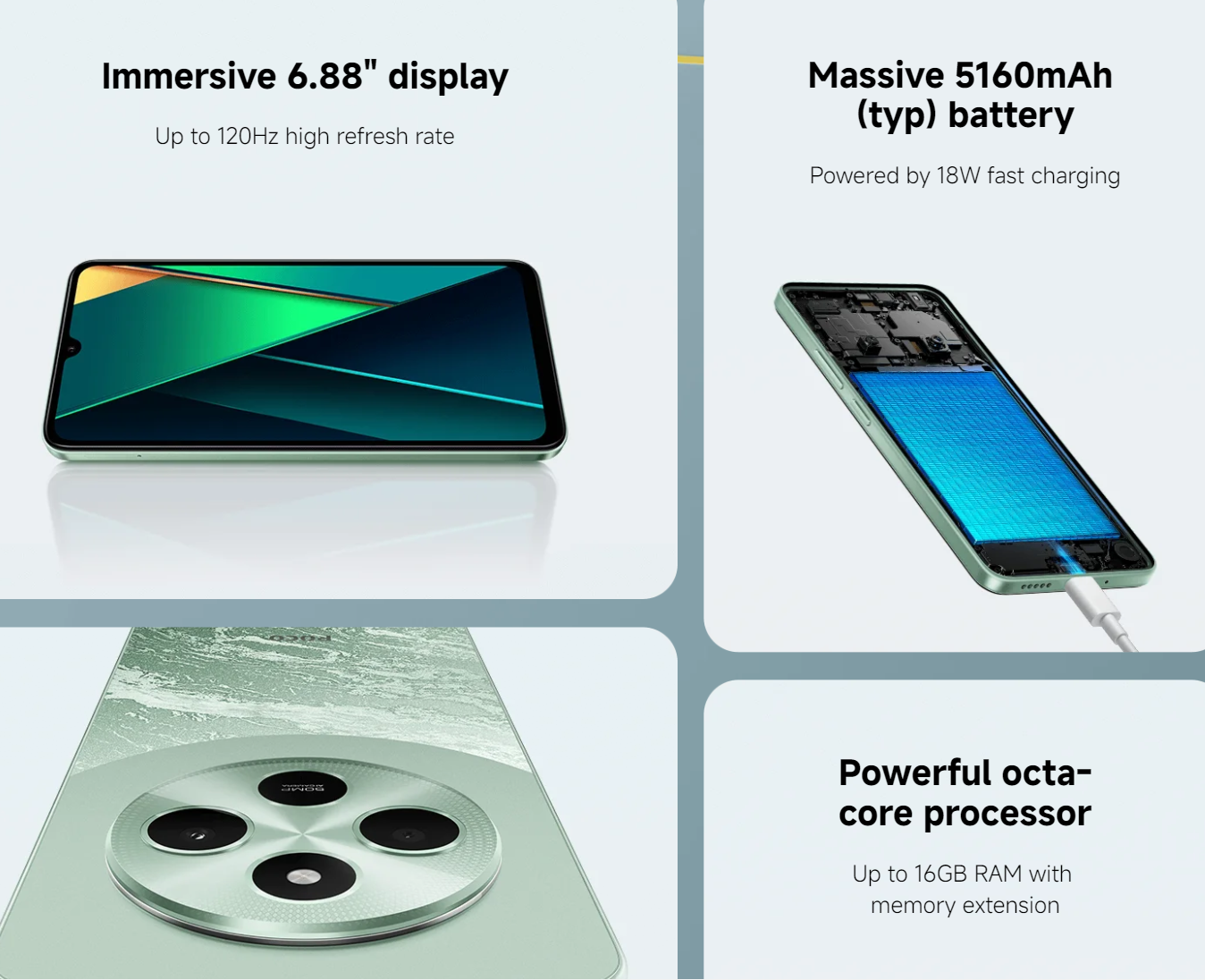 POCO C75 Global Version - 6GB/128GB, 8GB/256GB Helio G81-ultra