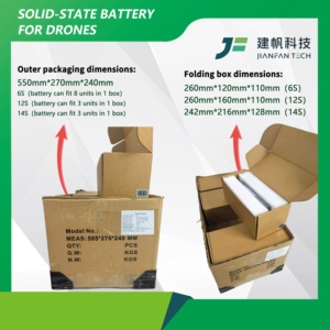 Batería de Dron de Estado Semisólido OEM/ODM <span class=keywords><strong>Thunder</strong></span> Stone TS5 14S 51.1V 48000mAh 340Wh/kg Descarga 10C 500 Ciclos Mejor <span class=keywords><strong>Precio</strong></span> - Product Image 6