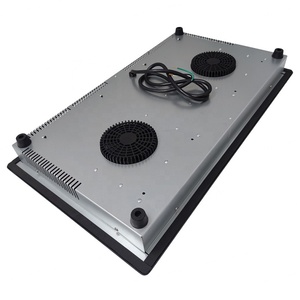 เตาแม่เหล็กไฟฟ้าแบบฝังในตัว พกพาสะดวก 2 หัวเตา ควบคุมด้วยระบบสัมผัส สำหรับใช้ในบ้าน 4 กิโลวัตต์ - Product Image 6