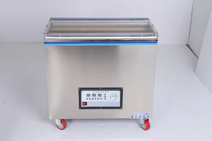 เครื่องซีลสูญญากาศแบบกึ่งอัตโนมัติขนาดเล็ก 2 กก. สำหรับบรรจุภัณฑ์ชา ไก่ เนื้อ ชีส ข้าว เบรดเจอร์ แฮม อาหารทะเล - Product Image 2