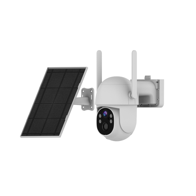 TUYA Lte Wireless Wifi 365 Days Free Data Mini Solar 4G Camera Outdoor 2MP HD Built-in Battery Night Vision Security PTZ Camera