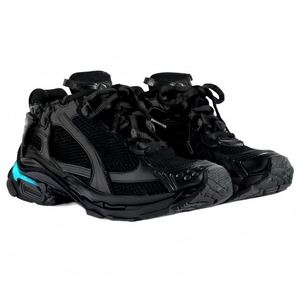 Chaussures de créateur de luxe pour hommes, baskets décontractées tendance pour hommes et femmes, chaussures de sport en cuir de haute qualité, Track 3.0, chaussures de course à pied avec éclairage LED - Product Image 1