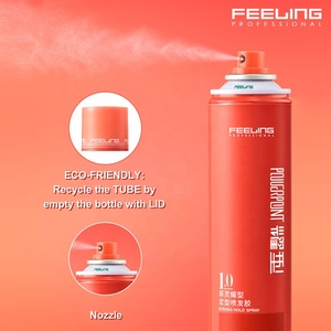Produits de soins capillaires pour salon de coiffure en marque privée <span class=keywords><strong>Laque</strong></span> pour cheveux Forte tenue <span class=keywords><strong>Spray</strong></span> protecteur thermique pour cheveux - Product Image 5