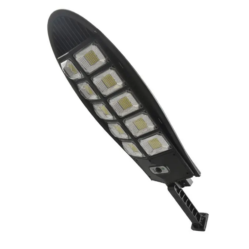 Alto brillo impermeable Ip65 lámpara de mazorca al aire libre grano inducción jardín Led todo en uno Luz de calle Solar