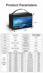 12.8V 300Ah LiFePO4 固态船用电池组，适用于钓鱼船，Ubetter品牌，5000+次循环 - Product Image 3