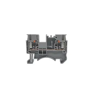 DS2.5Three-layer rail terminal connection method push-in connection rated voltage 500 V rated current20 A terminal connector