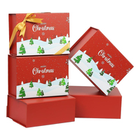 Boîtes cadeaux en papier kraft rigide personnalisées avec estampage doré, grandes, pour les fêtes, les anniversaires, la fête des pères, les chemises, Noël, avec couvercles